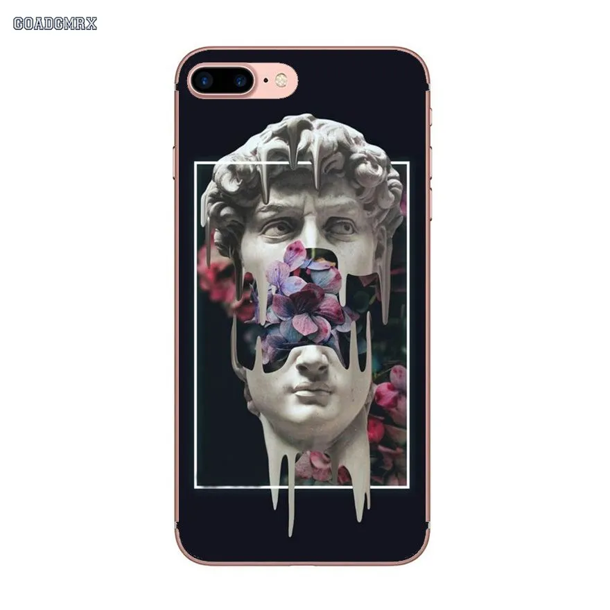 Силиконовый чехол для Xiaomi Redmi 3 3S 4 16G 32G 4A 4X Note 5 5A Pro Mi 4I 4C 5S 5X 6 6X Max 2 Mona Lisa Art David Lines |