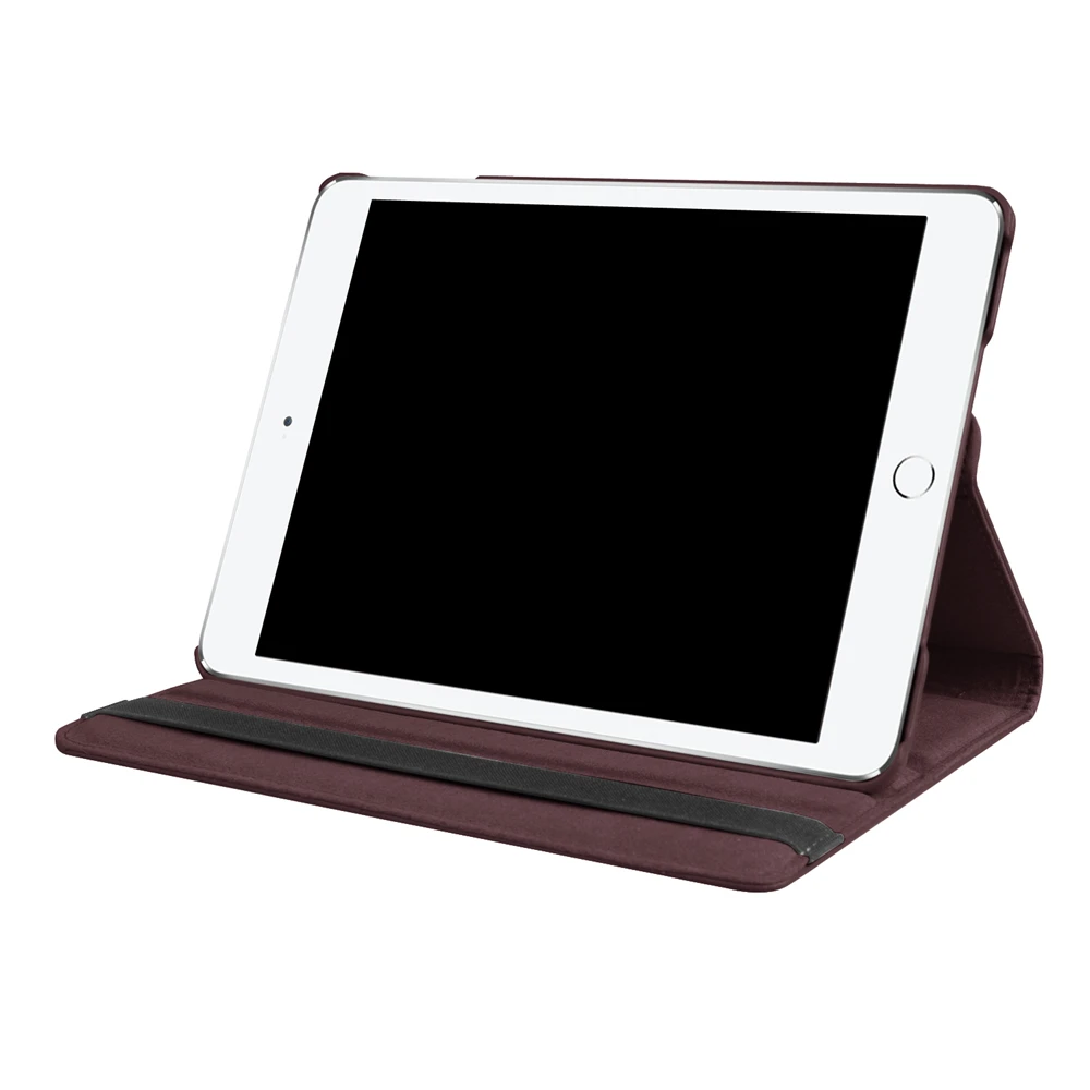 360 Degree Rotating Litchi Magnetic Smart PU Leather Stand Cover Case For New iPad 9.7 2017 Tablet Protective Bracket | Компьютеры и