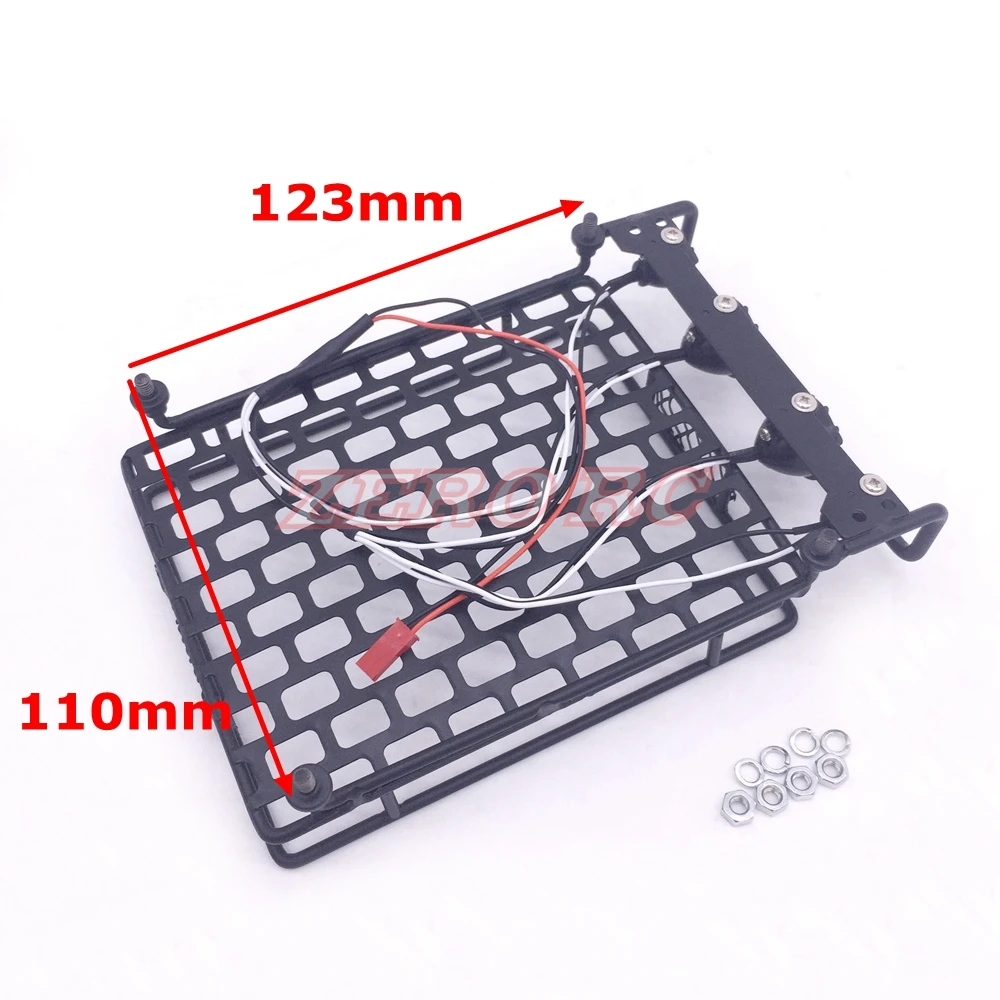 Металлический багажник на крышу с 4 белсветодиодный светильник 9 шт. эластичных