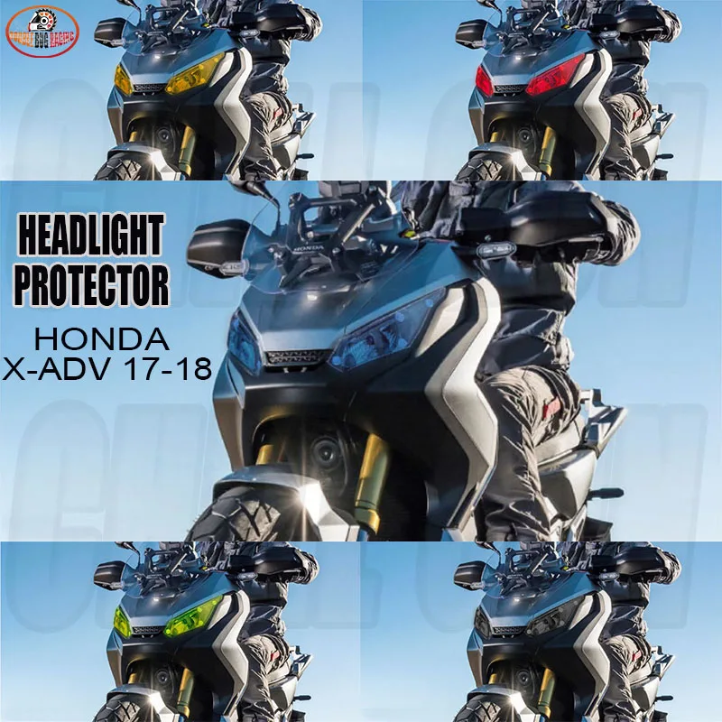 Подходит для HONDA XADV 750 Φ 2017 2018 2019 защита передней фары мотоцикла Защитная крышка