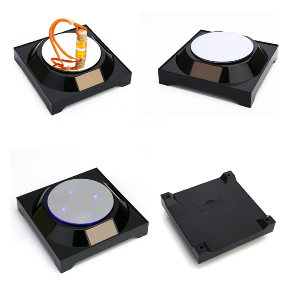 4 шт. зеркальный топ на солнечных батареях ювелирные часы черный Солнечный