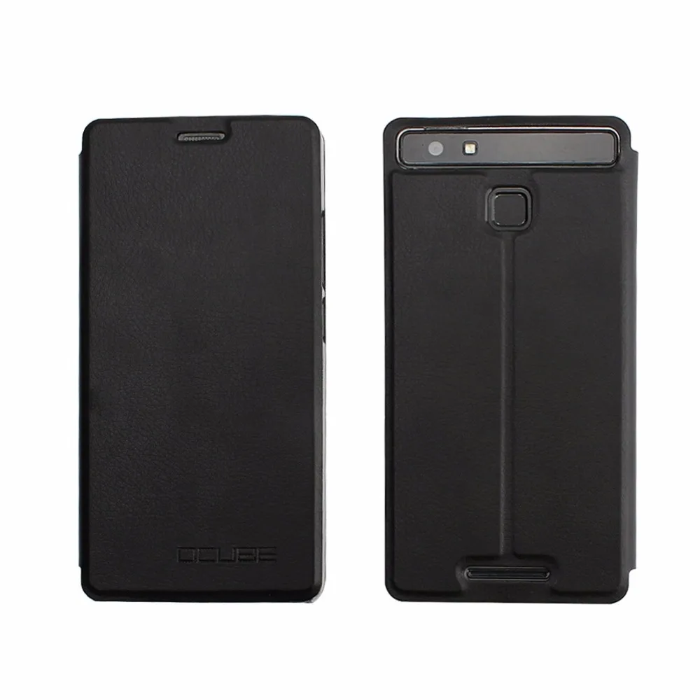 Роскошный защитный кожаный чехол Ocube с откидной крышкой для Vernee Thor E подставкой