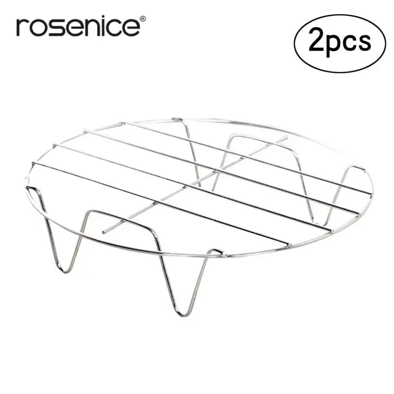 Кухонная посуда из нержавеющей стали 2 шт. круглая подставка для отпаривания