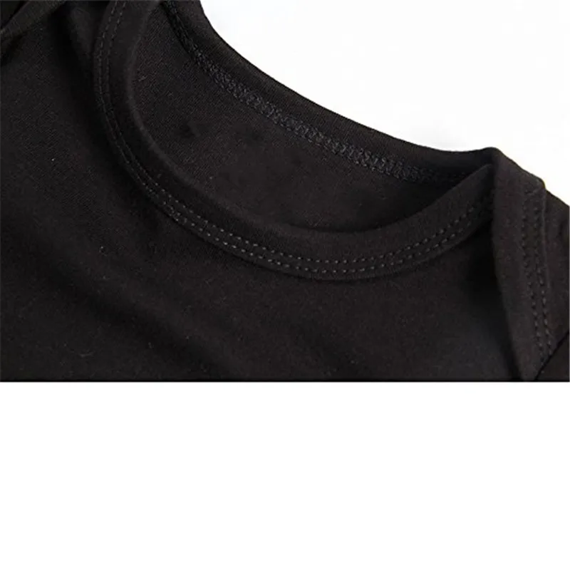 YSCULBUTOL если вы думаете что дядя черный с коротким рукавом унисекс детское боди |