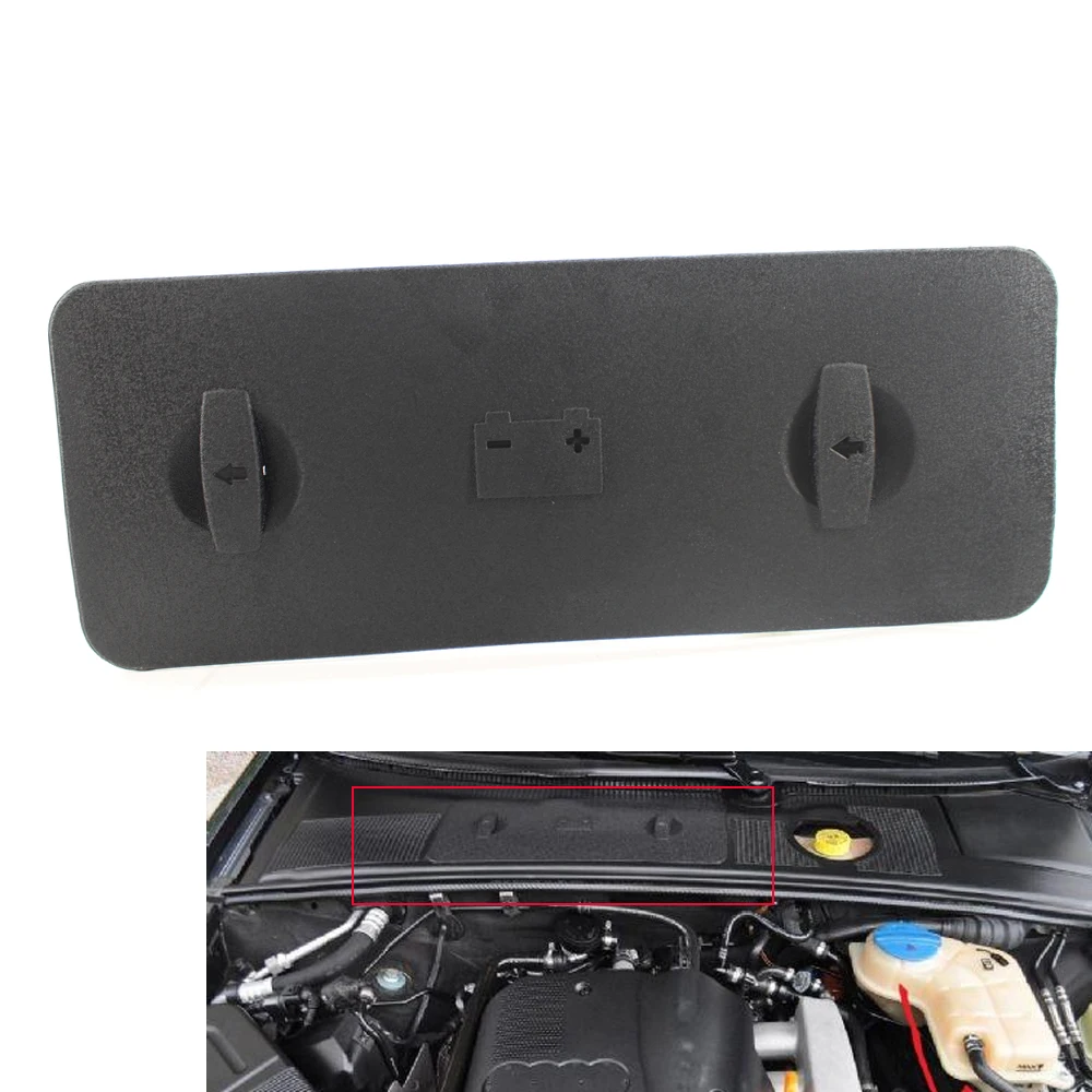 Новая черная крышка подноса батареи 8E1819422A 01C для 2001 2008 Audi A4 8E B6 B7 2003 2004 2005