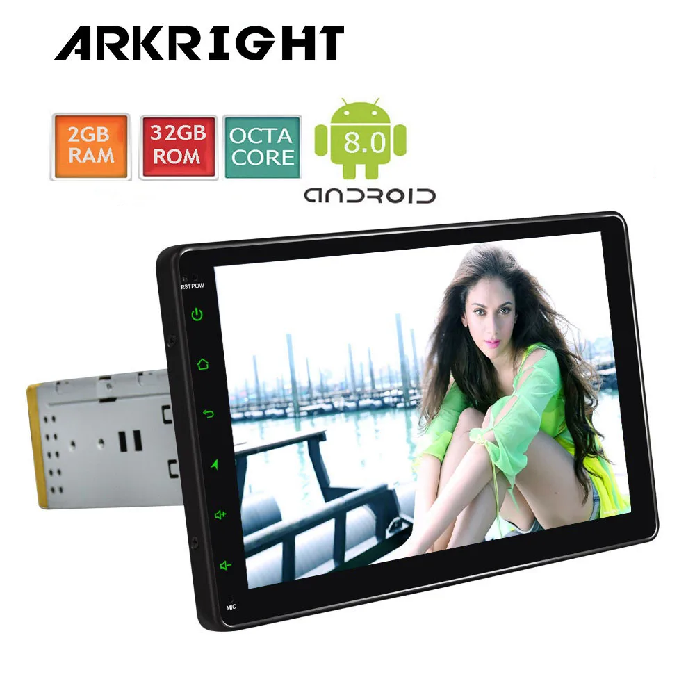 Arkright 9 &quot1Din Универсальный Автомагнитола аудио стерео Octa Core Android 8 1 HD gps навигация