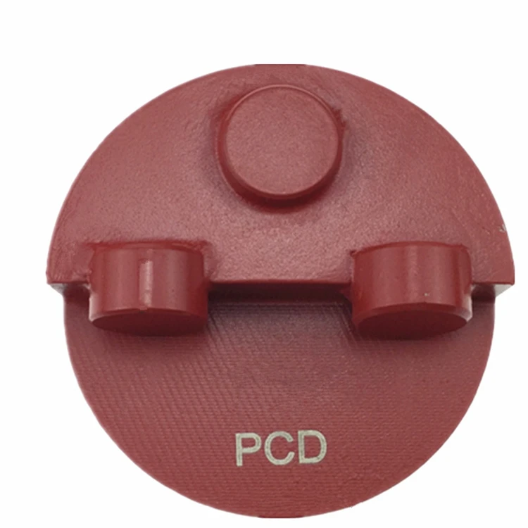 GD26 бетонный, Алмазный PCD шлифовальный диск с 3 полными PCD эпоксидной удаления 2 дюймов PCD шлифовальный разъем для напольная шлифовальная машина 9 шт