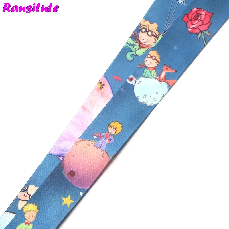 R249 Le Petit Prince маленький свежий шейный ремешок для ключей, ID карты, для спортзала, мобильного телефона с usb-зажимом для бейджа, сделай сам, ремешок lasso