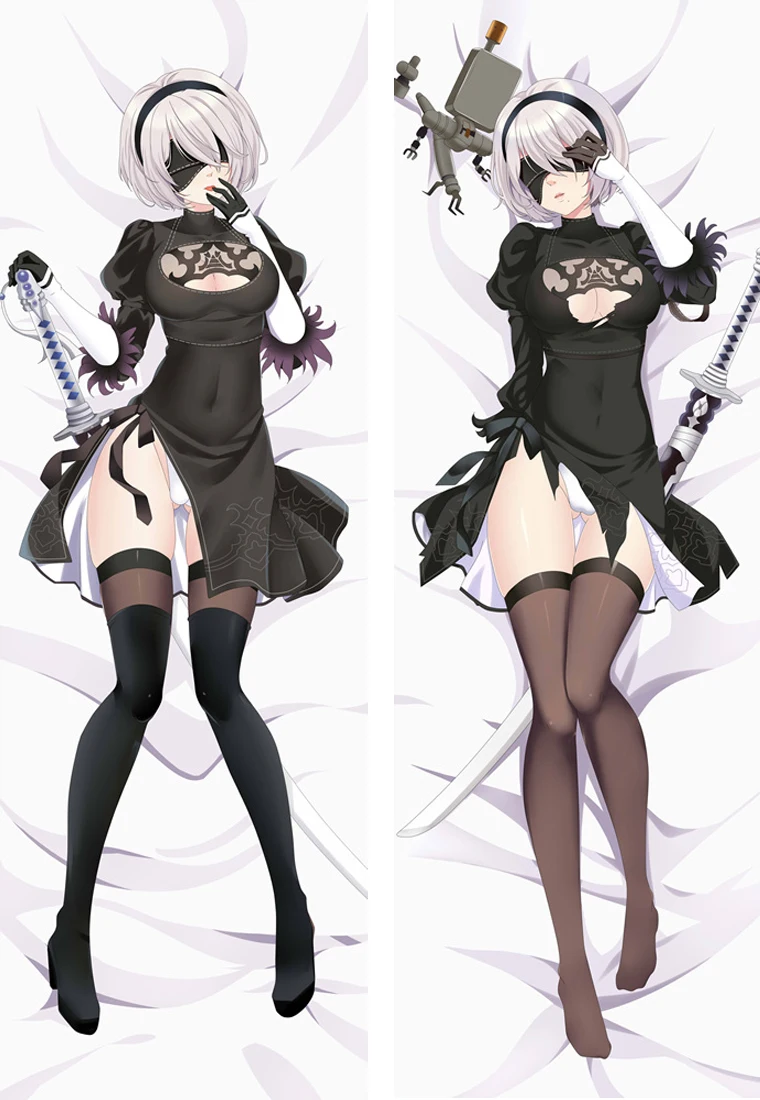 Аниме Dakimakura Body NieR: Automata Emil 150x50 см 100x35 см чехол для подушки манга 1