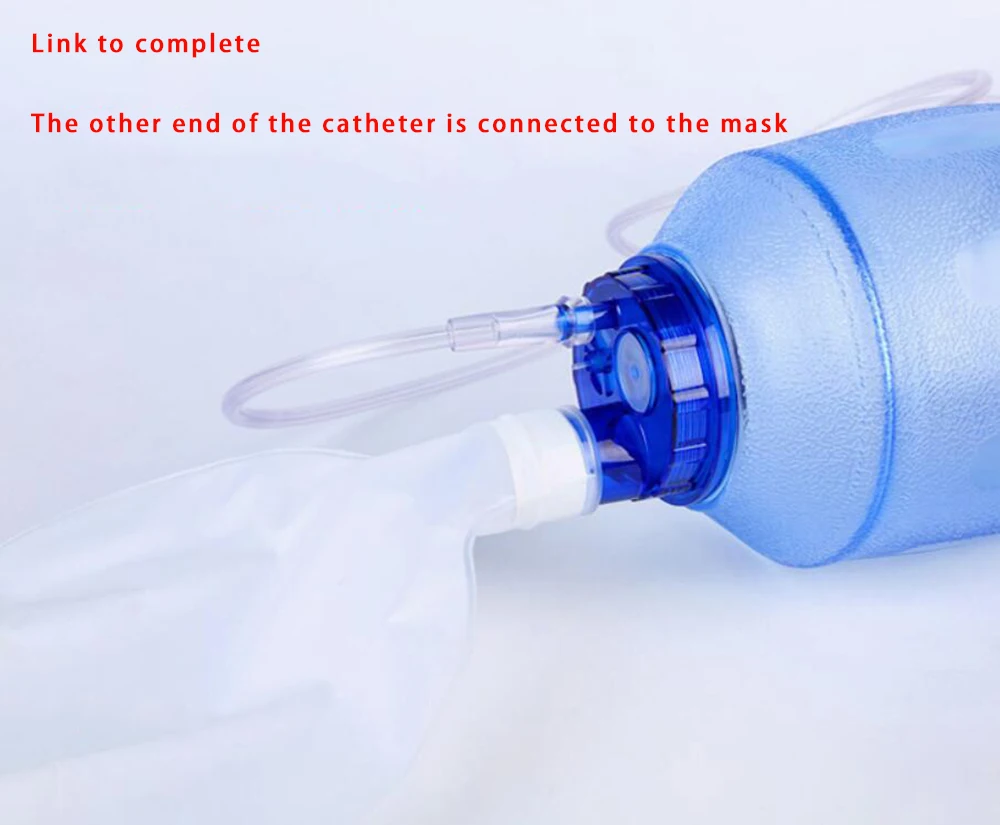 Аварийная маска простой респиратор Круглый шаровой аппарат ручной