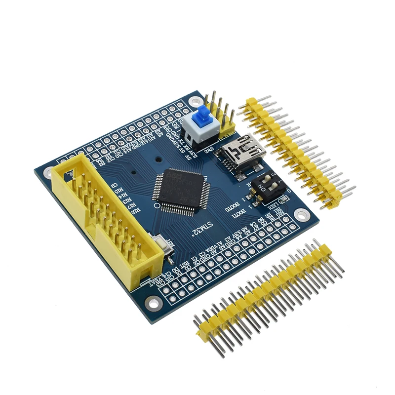 2 шт. STM32F103RET6 ARM STM32 минимальная системная макетная плата модуль для arduino минимальная системная плата совместимый STM32F103VET6