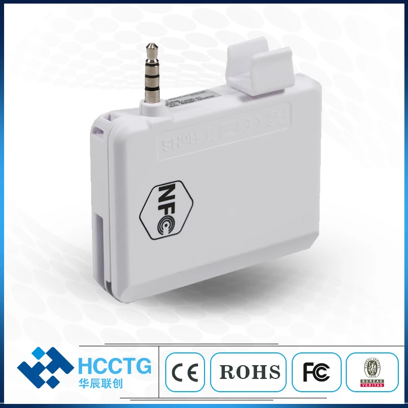 

RFID Smart Card 3.5mm Headphone Audio Jack Mobile Magnetic card (Track1/2)+ NFC card reader NFC Reader / Writer ACR35