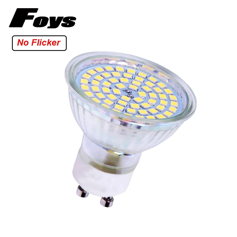 4 шт./партия светодиодсветильник галогенные лампы GU10 3 вт SMD2835 52|halogen lamp|gu10 ledno flicker |
