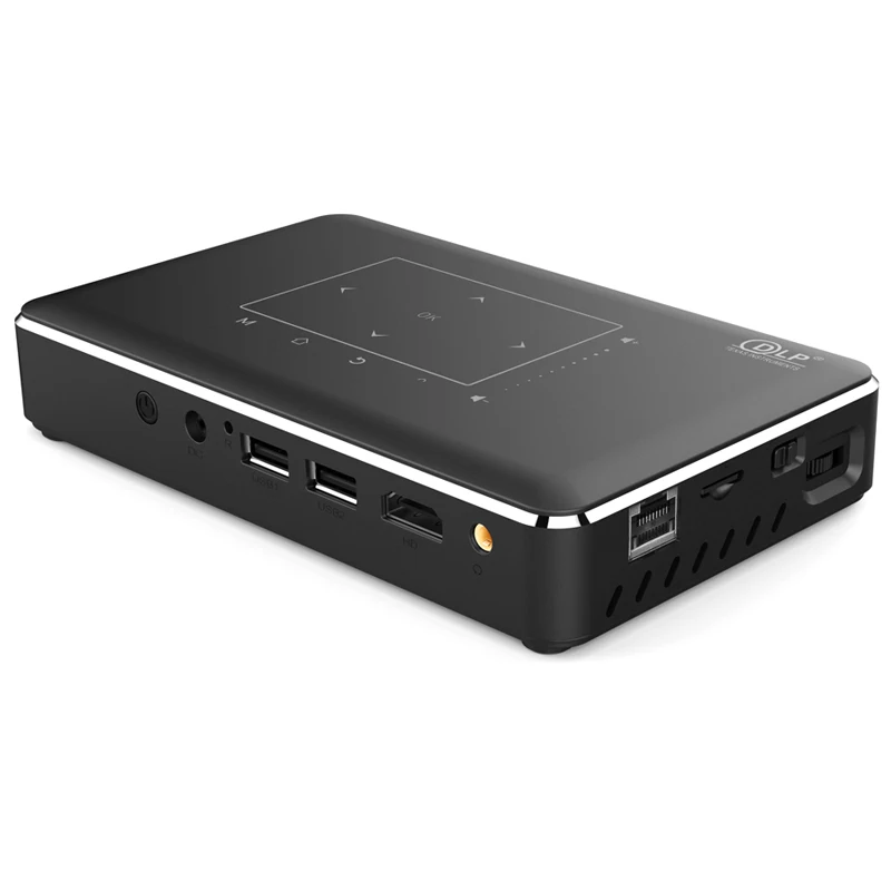 WZATCO Android wifi Bluetooth 4,1 умный светодиодный DLP проектор Поддержка 4k Full HD 1080P домашний кинотеатр проектор аккумулятор 4100 мАч
