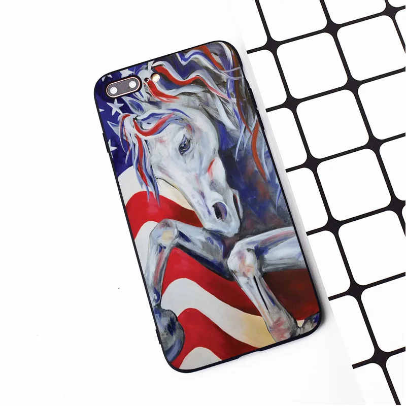 M512 Horse Robust Black Soft TPU Silicone Case Cover For Apple iPhone 11 Pro XR XS Max X 8 7 6 6S Plus 5 5S 5G SE |