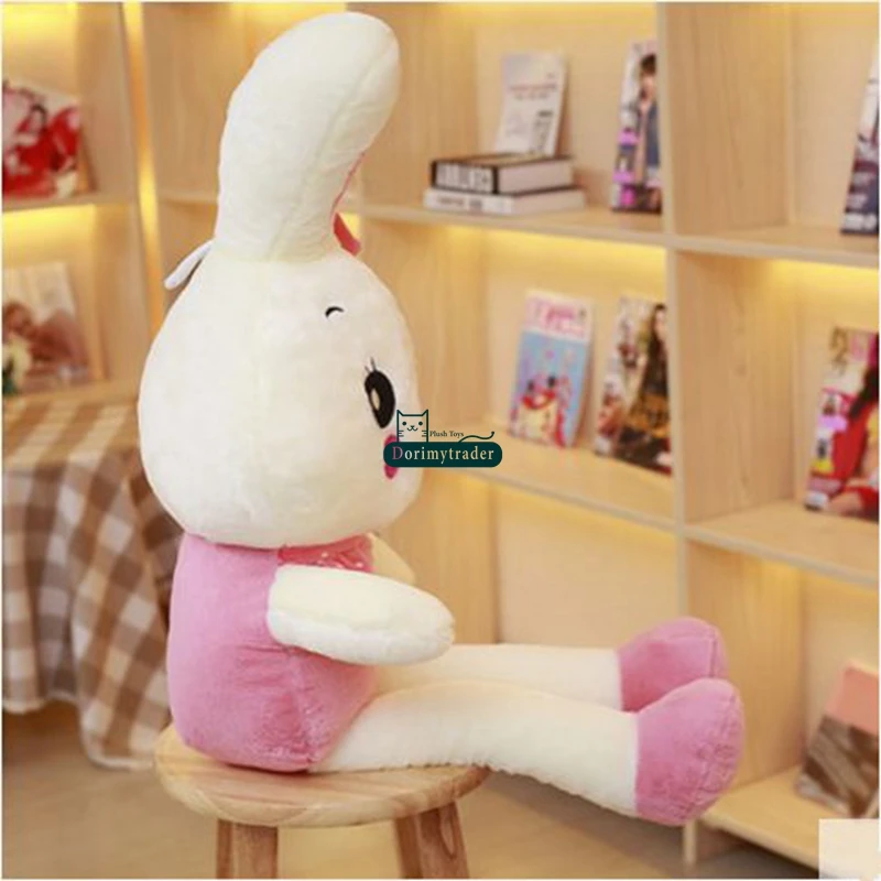 Dorimytrader милый мягкий Большой Аниме кролик плюшевая кукла мультфильм kawaii розовый