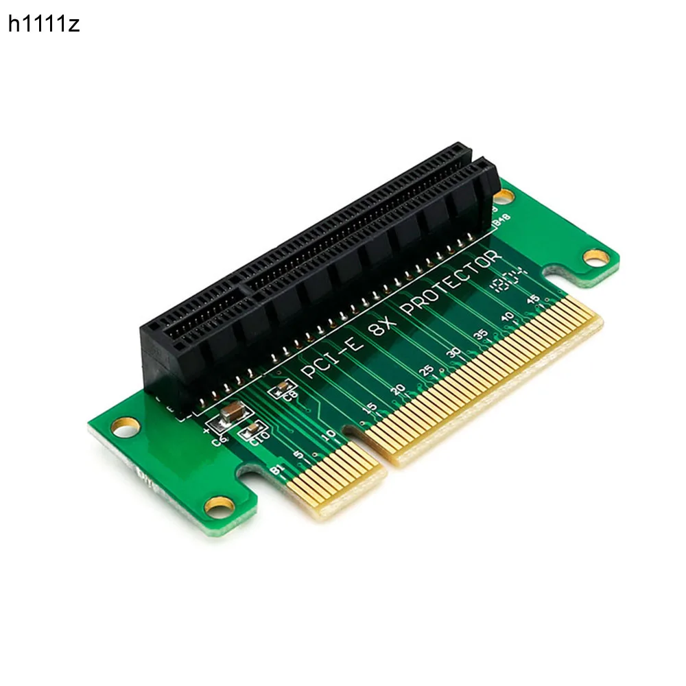H1111Z PCI E Express 8X 90 градусный адаптер Райзер карта для 1U компьютера чехол корпуса ПК