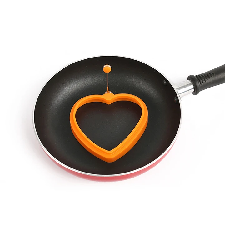 TTLIFE Форма для яиц силиконовые в форме цветка Круглый Сердце Звезда блинница яиц форма для детского завтрака Эфирная форма для яичницы