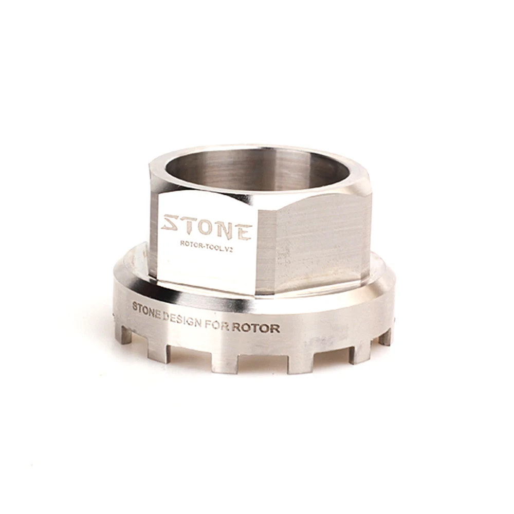 30mm silver Инструмент для удаления ротора велосипеда из камня 304 стали для REX 3D 3DF 30 мм 24 мм ось ротора 2inpower велосипедный Кривошип инструменты - Цвет: 30mm silver