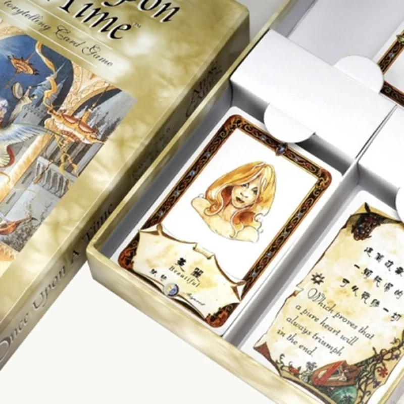 Карта памяти Once Upon A Time смешная настольная игра Высококачественная на