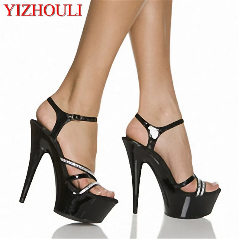 Женские туфли с кристаллами 15 см очень высокие для танцев | Спорт и развлечения