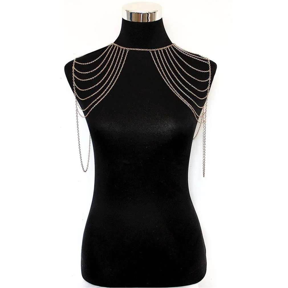 MJARTORIA 1 шт. модная женская бижутерия для тела Женская цепочка простой стиль