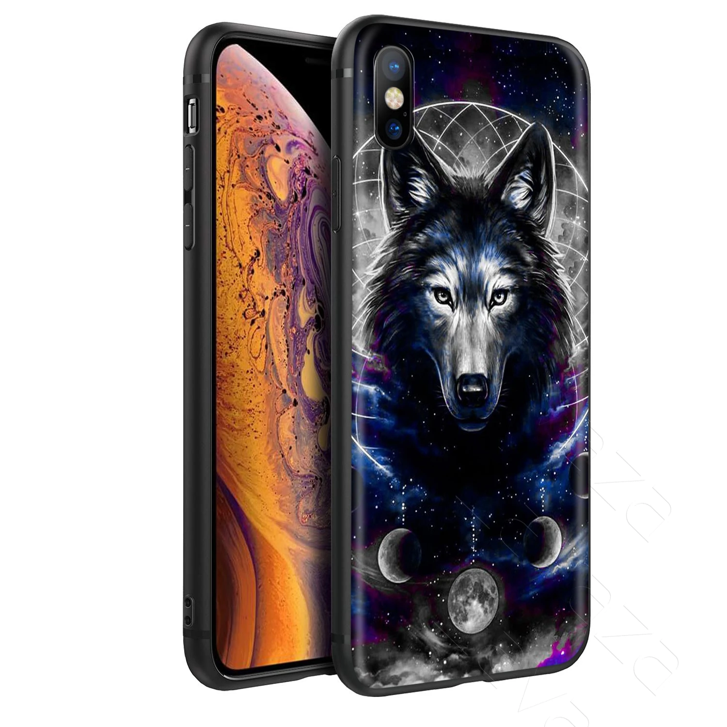 Lavaza Abstract Animal Lion Wolf Tiger Case for iPhone 11 Pro XS Max XR X 8 7 6 6S Plus 5 5s se |