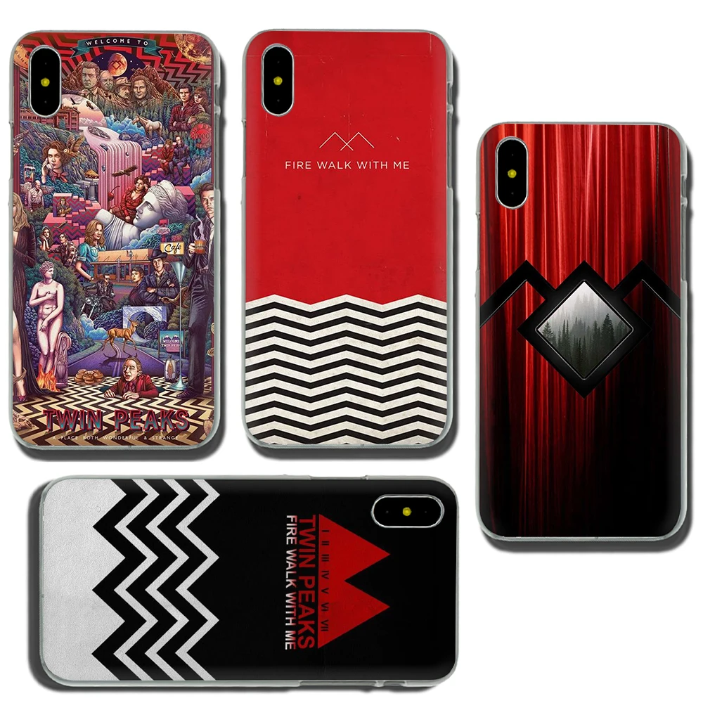 Чехол для телефона Welcome To Twin Peaks Жесткий iPhone 5 6 6s 7 8 plus X XR XS 11 Pro Max 2020|Бамперы| |