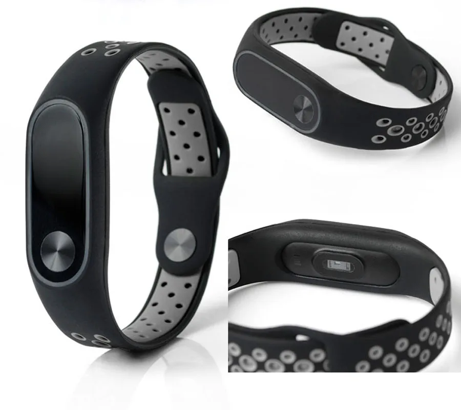 Силиконовые браслеты для Xiaomi mi Band 2 Fresh looks ремешок mi band 2 браслет сменный спортивный ремешок аксессуары