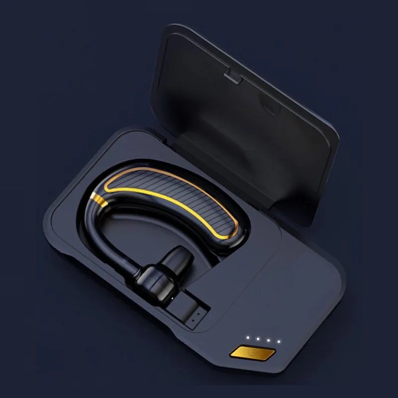 Золотой GDLYL Bluetooth гарнитура Bluetooth наушники Hands-free наушники мини беспроводные гарнитуры вкладыши с микрофоном для iPhone xiaomi - Цвет: Золотой