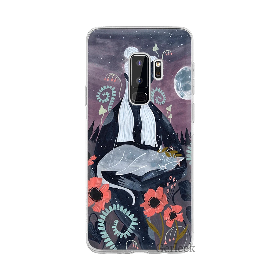 Силиконовый чехол для Samsung Galaxy A5 A6 A8 J3 J5 J7 Plus tale image TPU | Мобильные телефоны и