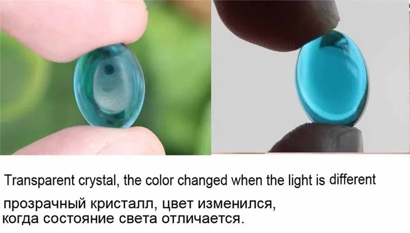 Овальный прозрачный зеленый кристалл браслет сливы цветок дизайн Винтаж