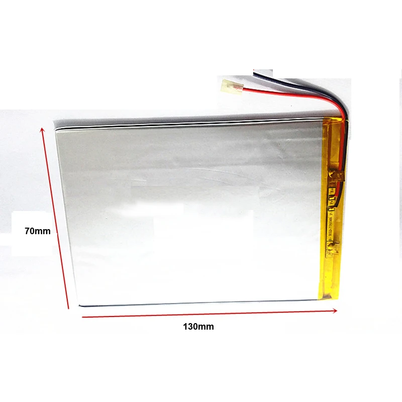 Аккумуляторная батарея lipo 3,7 V 3070130 5000 mah планшет батарея бренд планшет gm планшет батарея