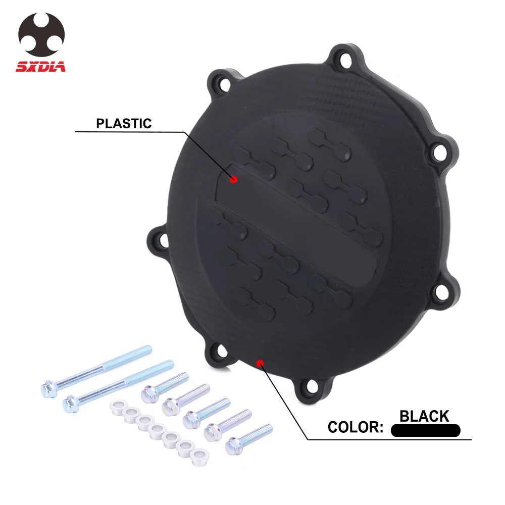 Motorcycle Clutch Engine Stator Case Cover Guard For Yamaha YZ450F 2010-2017 2015 2014 WR450F YZ450FX 2016-2017 Black | Автомобили и
