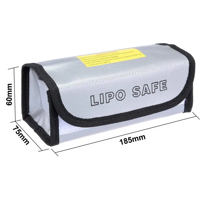 Огнеупорный взрывозащищенный аккумулятор Lipo RC Безопасный мешок защитный для
