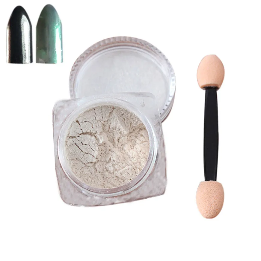 2017 A #2 г/кор. золотой серебряный лак для ногтей Блестящий зеркальный | Красота и