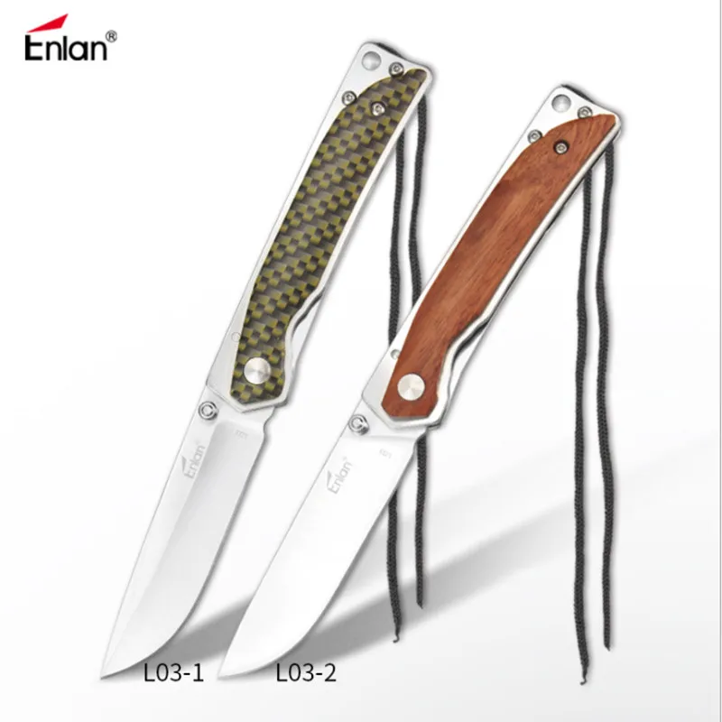 Enlan L103 58 60HRC 8Cr13MoV лезвие G10 ручка складной нож тактический для охоты на природе