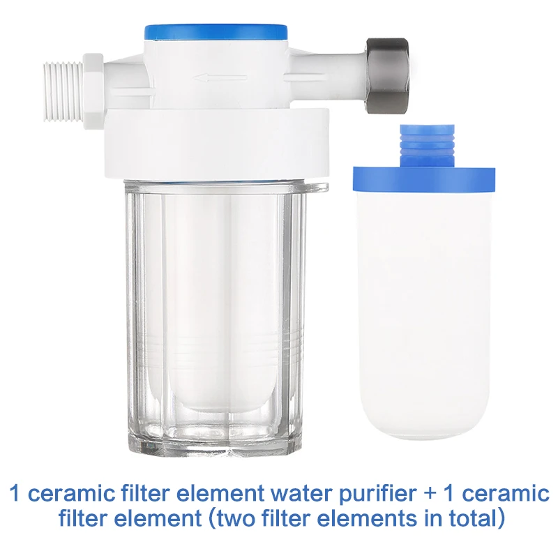 Ceramic Filter 3 Очиститель воды выход Универсальный фильтр для душа активированный уголь PP Хлопок керамические кухонные смесители насадка для душа аксессуары для ванной комнаты - Цвет: Ceramic Filter 3