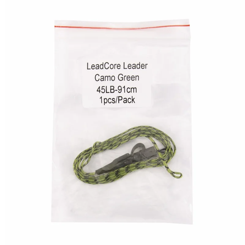 1 шт. леска для карпфишинга готовая привязанная свинцовая ядро Leadcore 45IB с быстросменным поворотным PE плетеная линия с свинцом