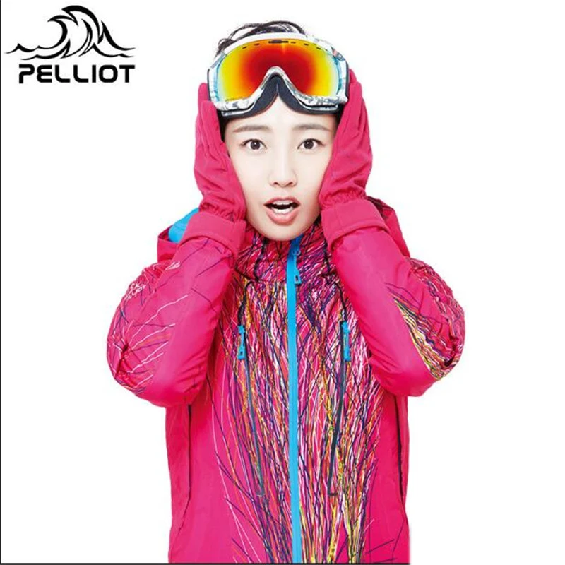 Бесплатная доставка французский Пелльо Лыжная куртка более подлинный открытый