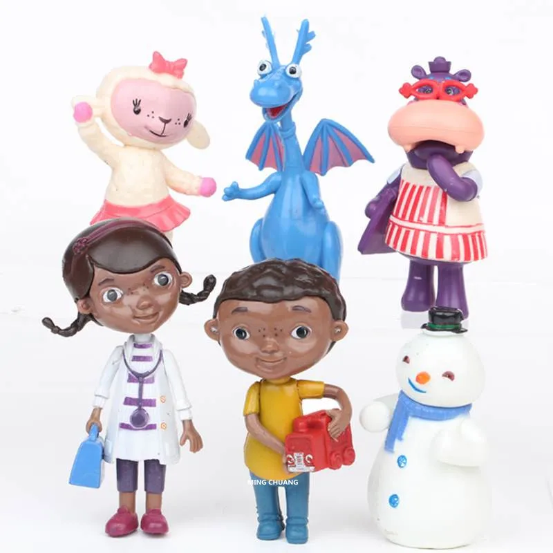 Экшн-игрушка Doc Mcstuffins пластиковая фигурка для проверки времени снеговик Халли