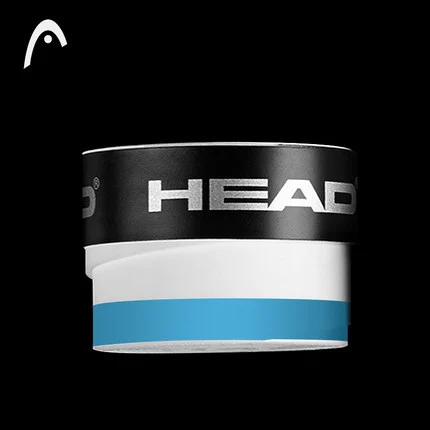 10 шт. PRO Head Tennis Grip Overgrip Теннисная ракетка PU Overgrip впитывающая пот лента Raqueta Tenis Grip противоскользящая Tenis лента для ракетки - Цвет: Blue white