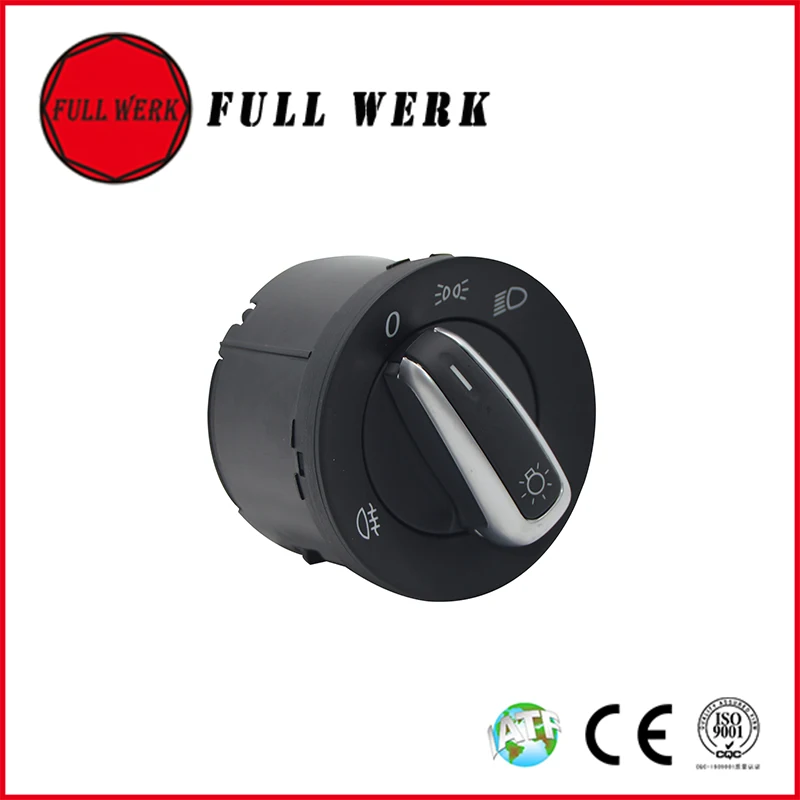 1 шт. хромированный переключатель автомобильных фар противотуманных 5ND 941 431C / 3C8