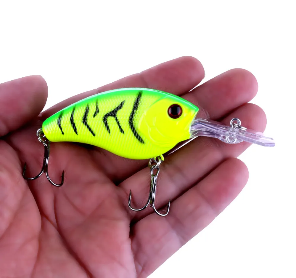 HENGJIA жесткие пластиковые рандомные приманки для форели рыбалка плавания в виде