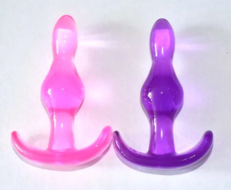 Анальная пробка Jelly Dong желейные Анальные игрушки ощущение настоящей кожи
