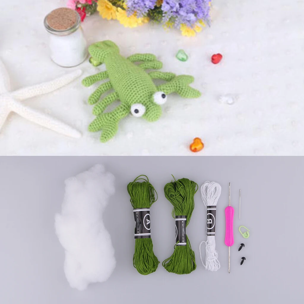 Ручная работа кукла Омар Набор для вязания крючком Amigurumi изготовление рукоделие