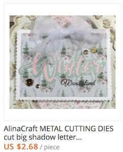 Alinaccraft металлические Вырубные штампы, вырубные Пингвин, год, Рождество, Санта, коллаж, скрапбук, карта, бумага, ремесло, трафареты с тиснением, удар