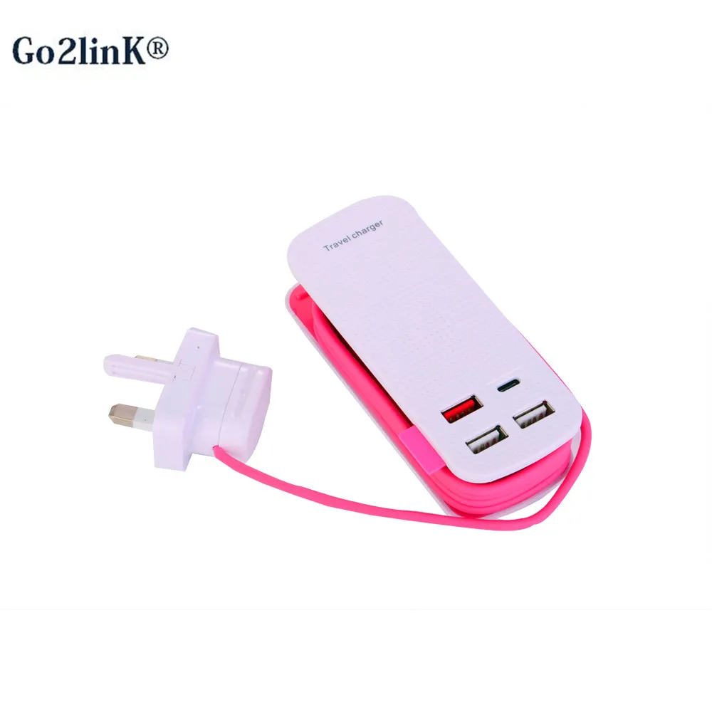Быстрое зарядное устройство QC 3 0 быстро Тип C QC3.0 USB мобильный сотовый телефон