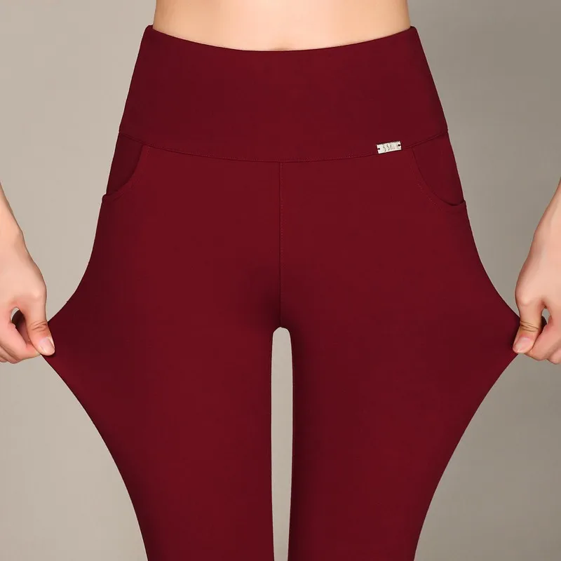 Женские брюки, весна, Summ, высокая талия, pantalon femme, узкие брюки для женщин, высокое качество, женские брюки палаццо
