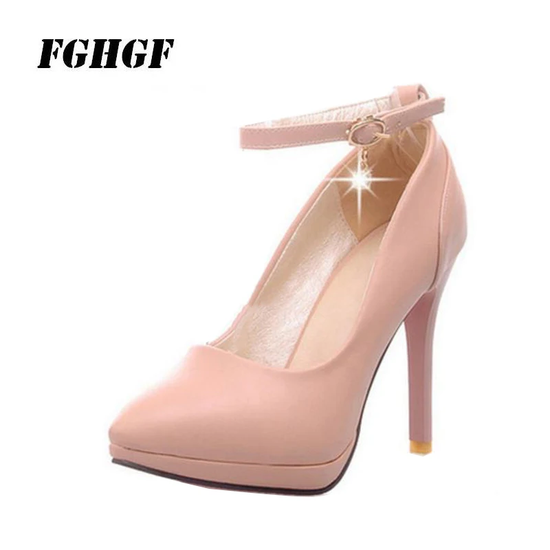 

Spring and autumn new top ultra high heel women's slim heel shallow mouth banquet women's shoes Heel height: 10 cm 34-43 yards